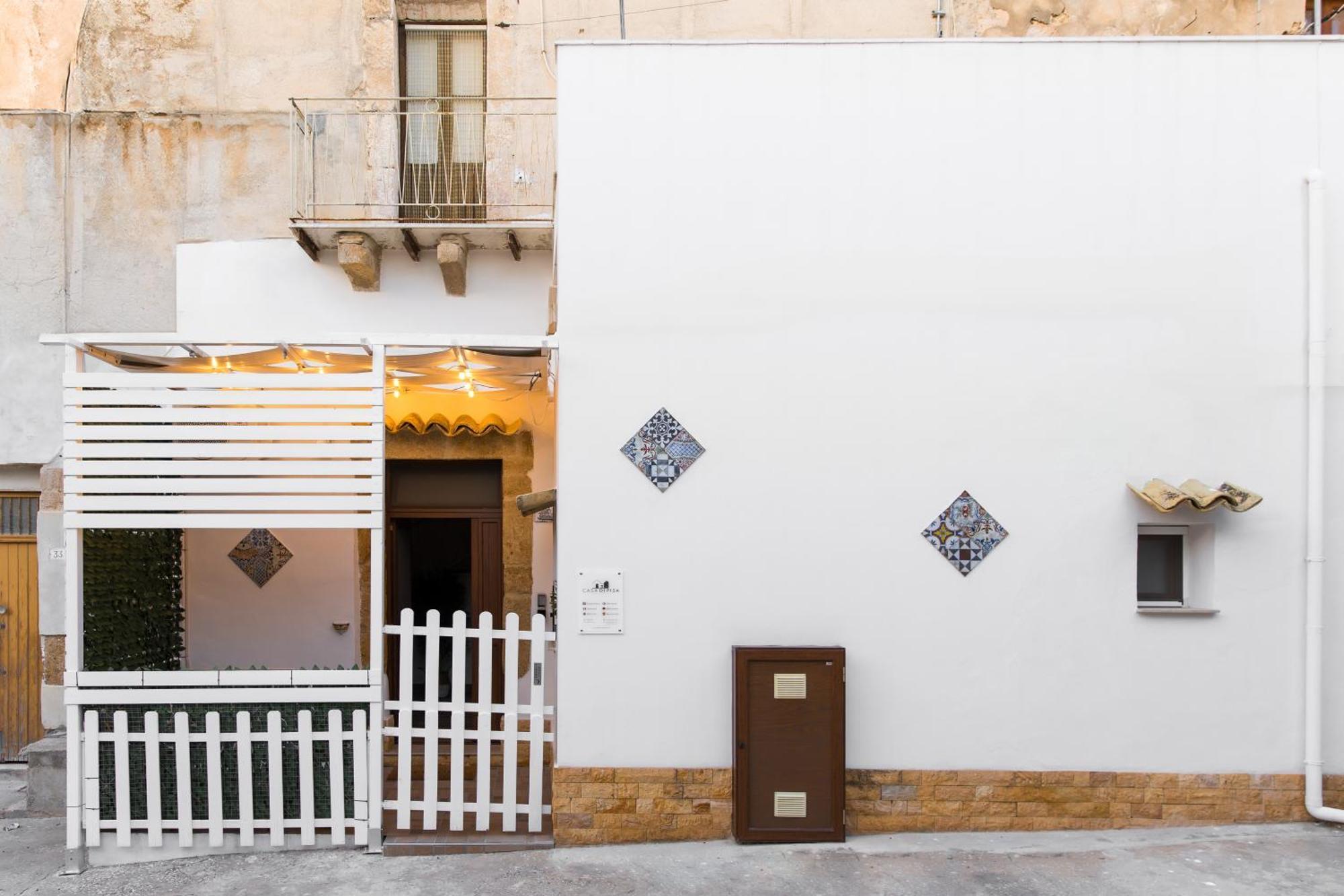 Villa Centro Storico Sciacca - Casa Di Pisa Cortile Termine Extérieur photo