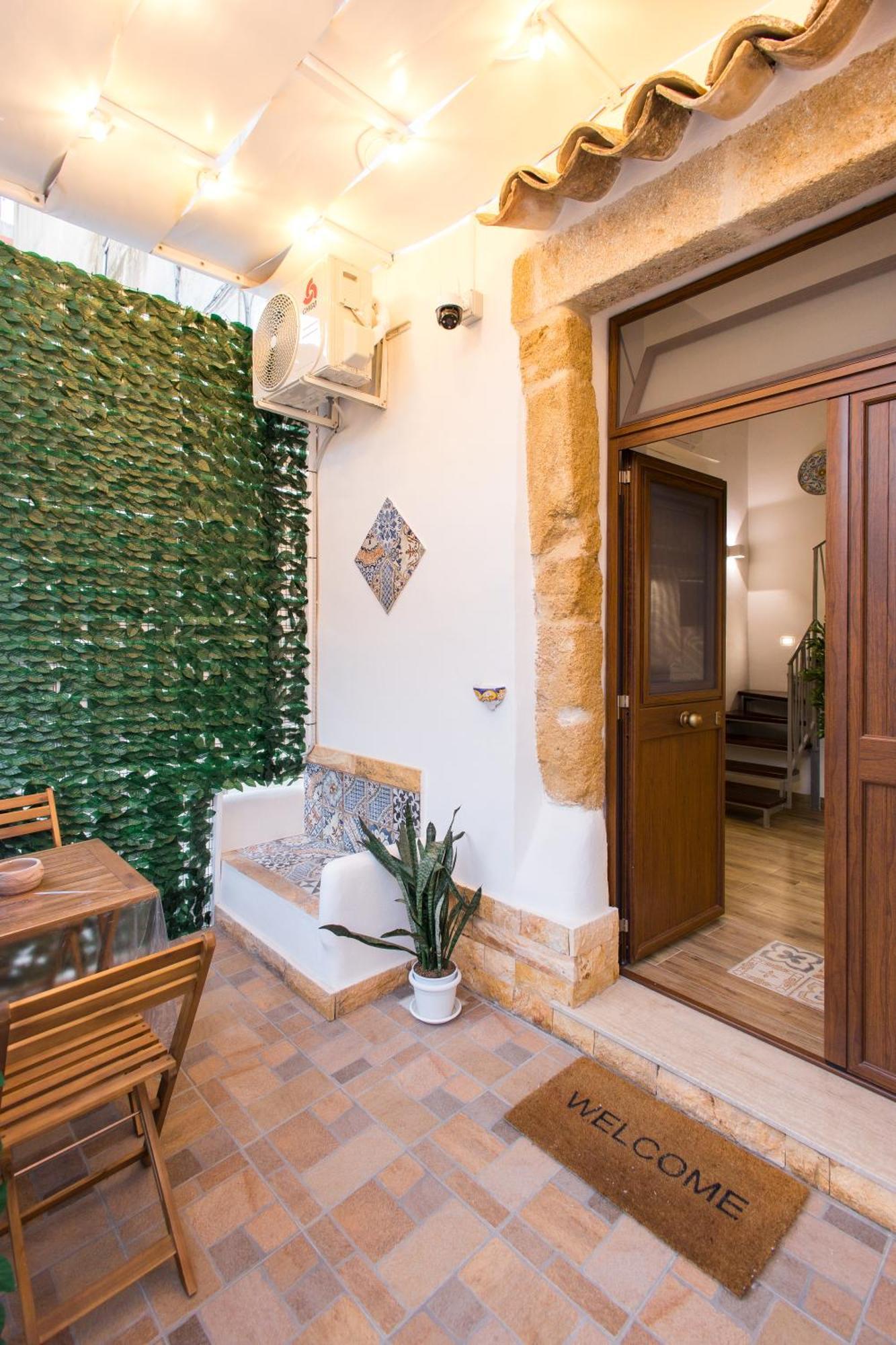 Villa Centro Storico Sciacca - Casa Di Pisa Cortile Termine Extérieur photo
