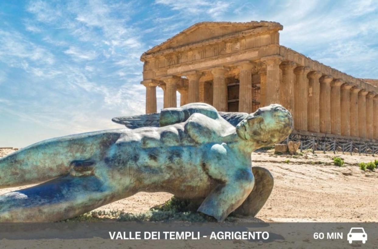 Villa Centro Storico Sciacca - Casa Di Pisa Cortile Termine Extérieur photo